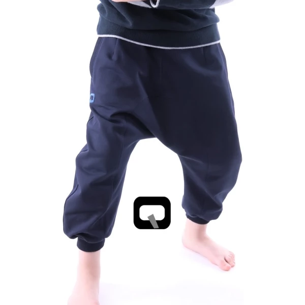 Sarouel jogging bleu nuit