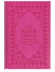 Coran Arabe/Français rose