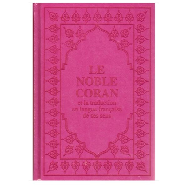 Coran Arabe/Français rose