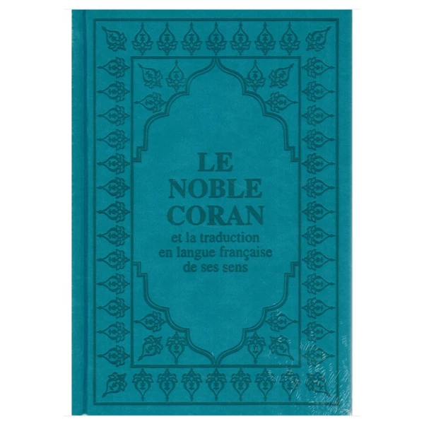 Coran Arabe/Français bleu