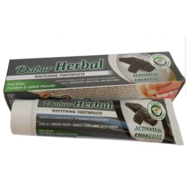 Dentifrice blancheur au charbon 100ml