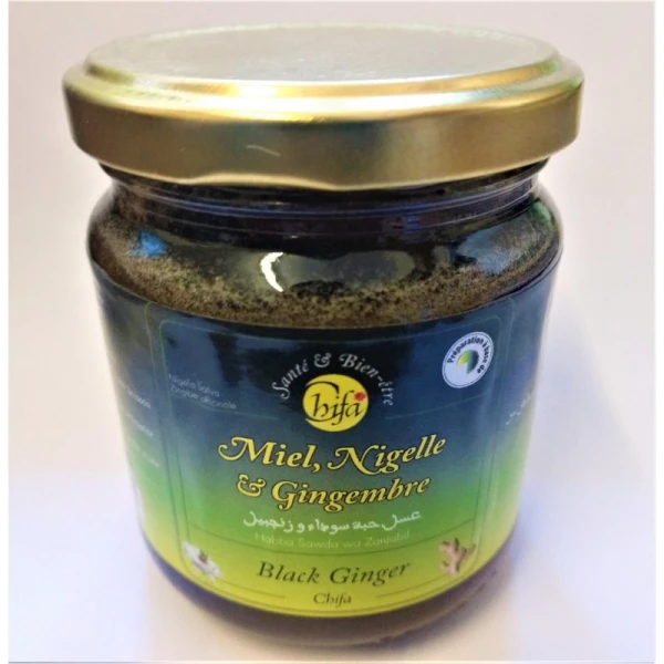 Miel à la nigelle et au gingembre  - 250G - CHIFA