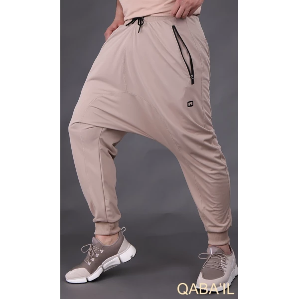 Sarouel jogging beige - Qaba'il