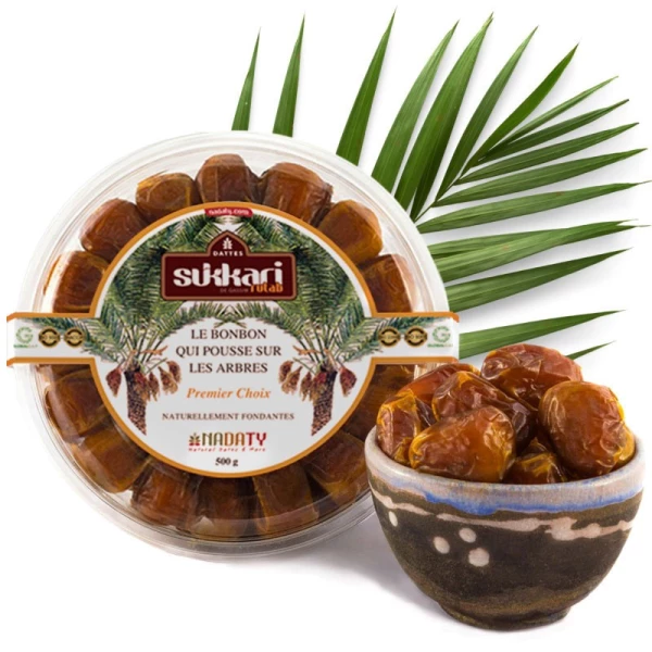 Dattes Sukary PREMIUM (Nouvelle récolte 2020) 600g