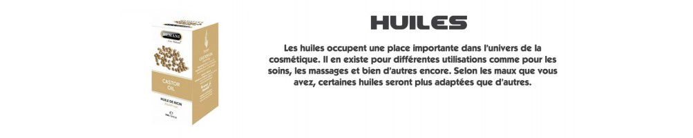 Soins islamiques : Huiles